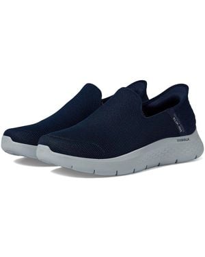 Skechers Go Walk Flex No Hands, Hands Free Slip-Ins Shoes 8 D - Blue
