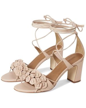 Bernardo Ieda Floral Sandals, Leather - Black