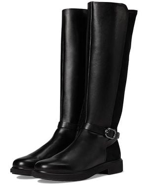 Ecco Metropole Amsterdam Tall Boots Boots, Leather/Textile - Black