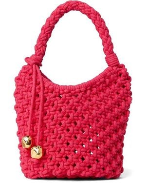 Madewell Small Rope Pouchette Handbags, Cotton - Red