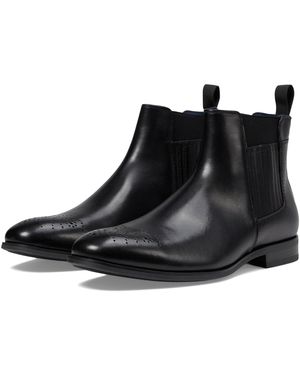 Stacy Adams Gabriel Chelsea Boot Uomo Pelle Scamosciata Marrone - Plantare RedZone, 45 EU - 3