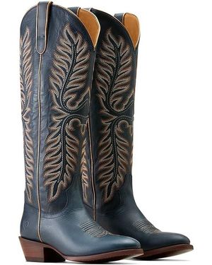 Ariat Belle Stretchfit Western Boots (Nautical) Shoes - Black