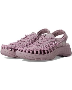 Keen Uneek Astoria Canvas Shoes Toadstool/Toadstool 9.5 B - Purple
