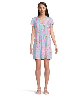 Lilly Pulitzer Ansella Tunic Dress Dress, Rayon - Black