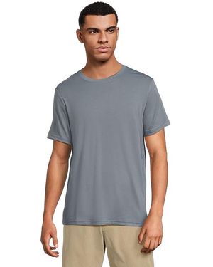 Free Fly Bamboo Motion T-Shirts T Shirt, Polyester/Spandex/Viscose - Blue