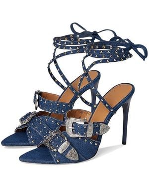 Steve Madden Saddle Sandals, Synthetic - Blue