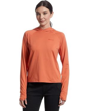 Marmot Windridge Hoody Clothing, Elastane/Polyester - Red