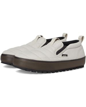 Vans U Mte Snow Lodge Slipper Mid Lace-Up Boots Oatmeal/Gum 8 - White