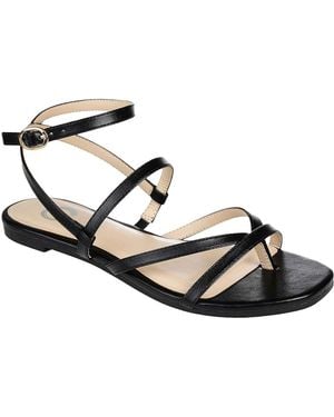 Journee Collection Serissa Sandal Shoes, Synthetic - Black