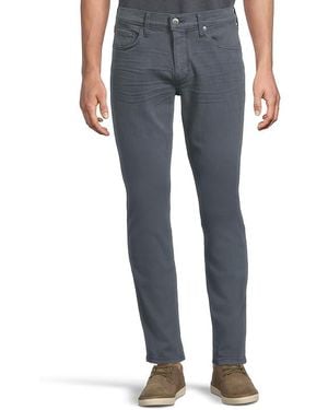 PAIGE Lennox Transcend Slim Fit Pants Clothing, Cotton/Polyester/Rayon - Black