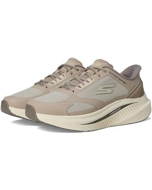 Skechers Hands Free Slip-Ins Go Walk Max Cushioning Arch Fit Sneaker Shoes 9.5 3E - Metallic