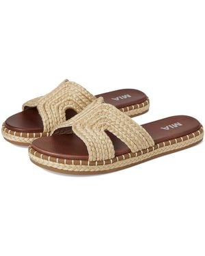 MIA Sirah Sandals, Faux Leather - Brown