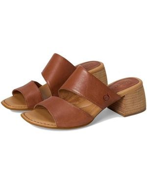 Born Shea Shoes (Luggage) 9 M (B) Leather - Brown