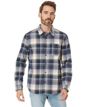 O'neill Sportswear Winslow Plaid Flannel Clothing, Cotton/Flannel/Polyester - Blue