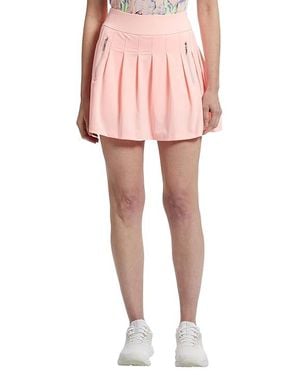 Jamie Sadock Cooltrex 16 Pleated Skort Skort Lg, Polyester/Spandex - Black