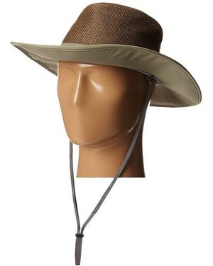 Outdoor Research Papyrus Brim Hat Safari Hats Lg (7 3/8) Nylon/Straw - Black