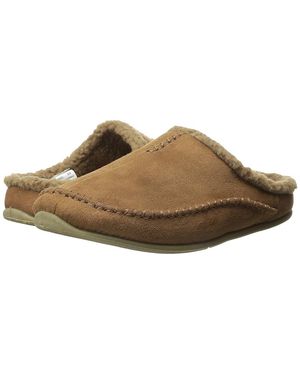 Deer Stags Nordic Slipper Slippers 8 - Brown