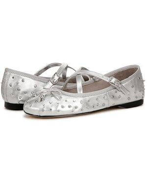 Circus by Sam Edelman Zuri Stud (Soft) Flat Shoes - White