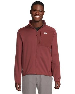 The North Face Tnf Performance Fleece Full Zip Jacket Jacket, Elastane/Polyester - Red