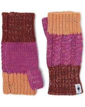 Smartwool Isto Hand Warmer (Pecan) Liner Gloves - Pink