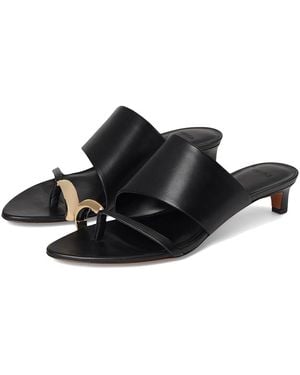 Vince Suzie Slide Sandals Sandals, Leather - Black