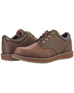 L.L. Bean Stonington Oxford Shoes Plain Toe Shoes 7 D - Brown