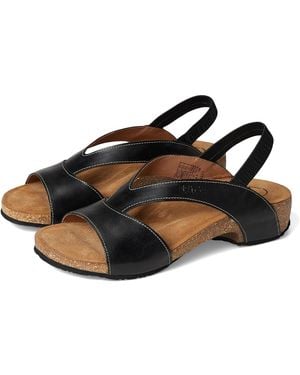 Taos Footwear Venture Sandals, Leather - Black
