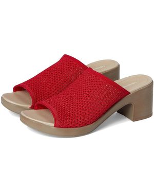 LifeStride Ella Slide Sandals Dress Sandals 6 M (B) - Red