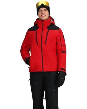 Obermeyer Foundation Jacket Clothing, Polyester - Red