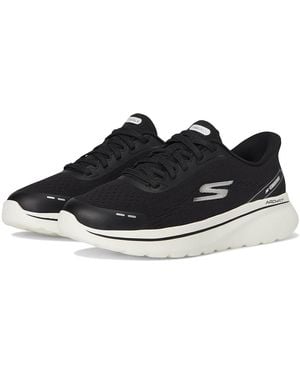 Skechers Go Walk Arch Fit N-Joy Emory Hands Free Slip-Ins Walking Shoes/ 11 B - Blue