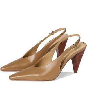 MICHAEL Michael Kors Electra Sling Pump Shoes, Leather - Multicolor