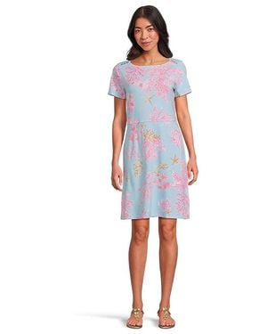 Lilly Pulitzer Bray Upf 50+ Dress Dress, Rayon/Spandex - Black