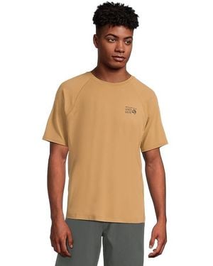 Mountain Hardwear Crater Laketm Short Sleeve Clothing, Elastane/Polyester - Black