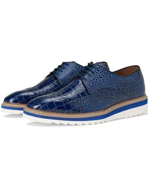 Stacy Adams Alario Wingtip Oxford Shoes, Leather - Blue