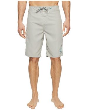 O'neill Sportswear Santa Cruz Solid 2.0 Boardshorts Light Gray Swimsuit Bottoms