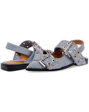 Steve Madden Graya Flat Shoes, Leather - White