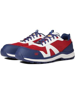 Caterpillar Passage Composite Toe (Racing) Lace Up Casual Shoes - Blue