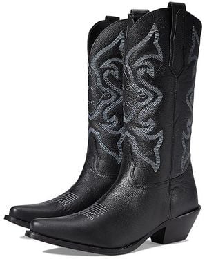 Dingo Out West Cowboy Boots 6.5 B - Black