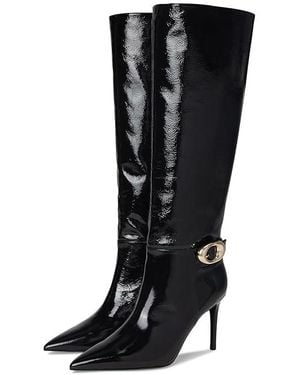Stuart Weitzman Stuart Power Buckle Boots Boots, Leather - Black
