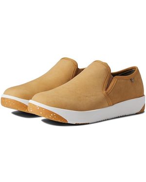 Bogs Kicker Slip-On Leather (Sahara) Boots - Orange