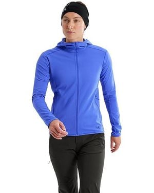 Arc'teryx Kyanite Lt Hoodie Clothing, Fleece/Polyester/Elastane - Blue