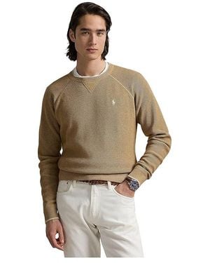 Polo Ralph Lauren Textured Cotton Sweater Clothing - Black