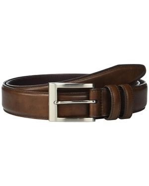 Allen Edmonds Wide Basic Dress Belt (Coffee) Belts - Black