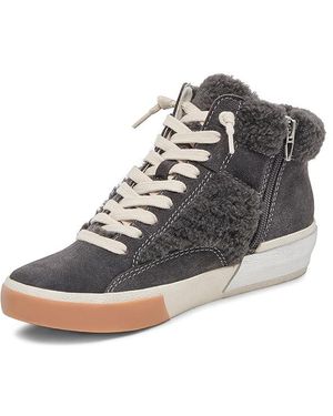 Dolce Vita Jamey Plush Suede Shoes in Gray Lyst