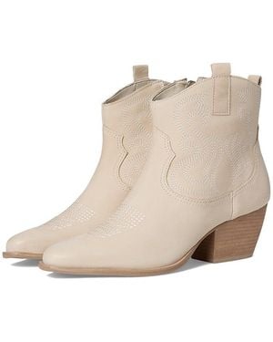 Dolce Vita Shania Boots, Suede - White