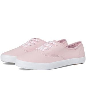 Keds Champion Canvas Lace Up Shoes 6.5 B - Pink