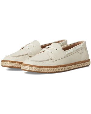 Vionic Bay Shoes, Leather/Rubber - White