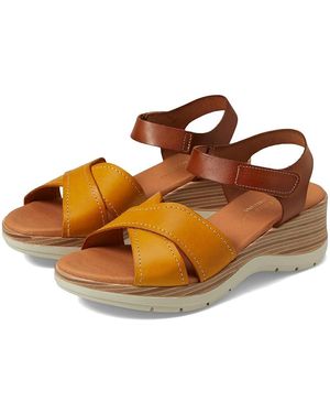Eric Michael Missy (Mustard) Sandals - Brown