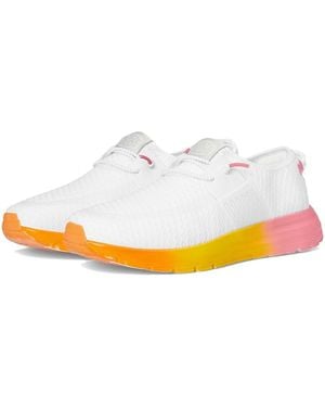 HEYDUDE Sirocco W Ombre Midsole Shoes/Multi, Canvas - White