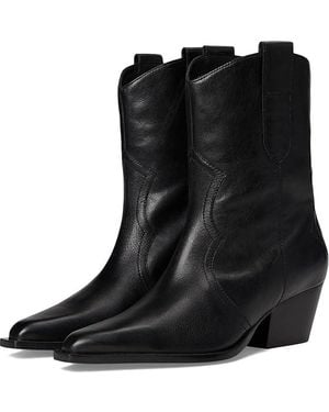 Free People Cat Nap Cowboy Boots Boots - Black